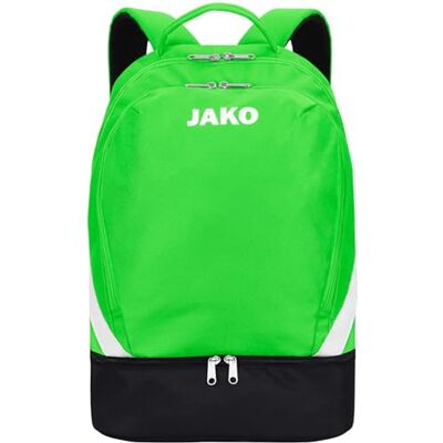 JAKO Iconic 1814 Neongroen/zwarte rugzak, eenheidsmaat JAKO Iconic 1814 Neongroen/zwarte rugzak, eenheidsmaat