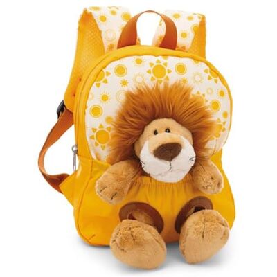NICI Kinderrugzak 21 x 26 cm geel met pluche leeuw 25 cm Zachte en pluizige kleuterschool schooltas met afneembaar pluche voor jongens en meisjes van 2 tot 5 jaar NICI Kinderrugzak 21 x 26 cm geel met pluche leeuw 25 cm Zachte en pluizige kleuterschool schooltas met afneembaar pluche voor jongens en meisjes van 2 tot 5 jaar