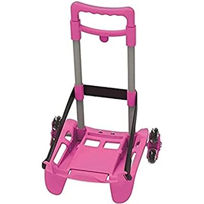 SJ GANG STYLE JAM GANG SJ schooltas voor kinderen; trolley voor school en rugzak van zeven en SJ, eenvoudig om te trekken voor meisjes en jongens, Fucsia, Modern SJ GANG STYLE JAM GANG SJ schooltas voor kinderen; trolley voor school en rugzak van zeven en SJ, eenvoudig om te trekken voor meisjes en jongens, Fucsia, Modern