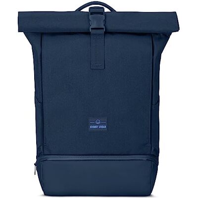 Johnny Urban Allen Medium Rugzak, voor dames en heren, roltop met laptopvak voor universiteitsfietsen, business, 15 liter, duurzaam, waterafstotend Johnny Urban Allen Medium Rugzak, voor dames en heren, roltop met laptopvak voor universiteitsfietsen, business, 15 liter, duurzaam, waterafstotend