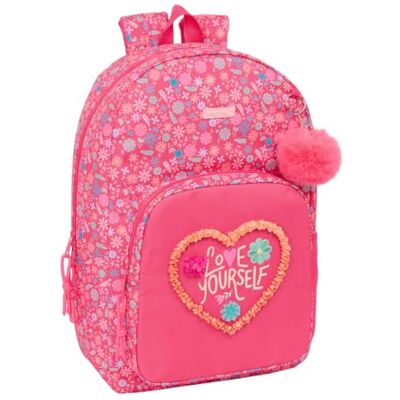 safta Feeling Schoolrugzak, geschikt voor trolley, ideaal voor kinderen van verschillende leeftijden, comfortabel en veelzijdig, kwaliteit en sterkte, meerkleurig, M, casual, Meerkleurig, Casual safta Feeling Schoolrugzak, geschikt voor trolley, ideaal voor kinderen van verschillende leeftijden, comfortabel en veelzijdig, kwaliteit en sterkte, meerkleurig, M, casual, Meerkleurig, Casual