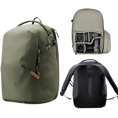 PGYTECH OneGo Lite Camera-rugzak, 22 l, licht, waterdicht, voor stadsfotografie en reizen, compatibel met Sony/Canon/Nikon/SLR/Digitaal, bosgroen PGYTECH OneGo Lite Camera-rugzak, 22 l, licht, waterdicht, voor stadsfotografie en reizen, compatibel met Sony/Canon/Nikon/SLR/Digitaal, bosgroen