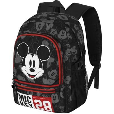 Disney Fan Fight Backpack 2.2 FAN Fight Rugzak 2.2 Unisex (1 stuk), Mickey Mouse zwart, Eén maat, FAN Fight rugzak 2.2 Disney Fan Fight Backpack 2.2 FAN Fight Rugzak 2.2 Unisex (1 stuk), Mickey Mouse zwart, Eén maat, FAN Fight rugzak 2.2