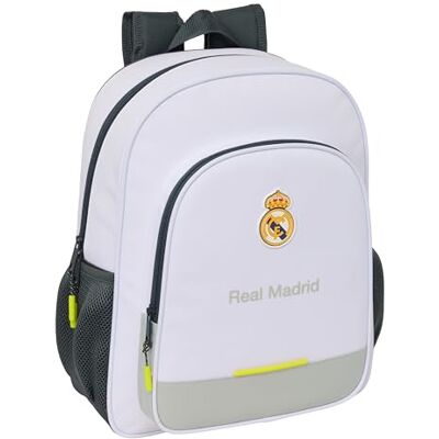 safta Real Madrid Equiicion 25/26 schoolrugzak voor kinderen, aanpasbaar aan de kinderwagen, ideaal voor schoolgaande kinderen, comfortabel en veelzijdig, kwaliteit en sterkte, 32 x, wit, M safta Real Madrid Equiicion 25/26 schoolrugzak voor kinderen, aanpasbaar aan de kinderwagen, ideaal voor schoolgaande kinderen, comfortabel en veelzijdig, kwaliteit en sterkte, 32 x, wit, M