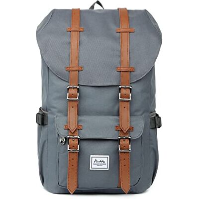 KAUKKO Uniseks rugzak Ep5 (grijs), 45 x 27 x 17 cm (h x b x d), rugzak KAUKKO Uniseks rugzak Ep5 (grijs), 45 x 27 x 17 cm (h x b x d), rugzak