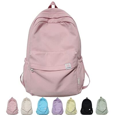 ANSAIR Light Academia Rugzak voor school, esthetische rugzak, preppy backpack Kawaii backpacks voor tieners en meisjes, Roze ANSAIR Light Academia Rugzak voor school, esthetische rugzak, preppy backpack Kawaii backpacks voor tieners en meisjes, Roze