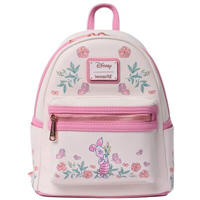 Loungefly Winnie de Poeh Mini Rugzak Iejoor bloemenprint dubbele schouderriem Loungefly Winnie de Poeh Mini Rugzak Iejoor bloemenprint dubbele schouderriem