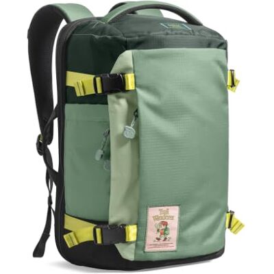 tomtoc Reisrugzak 28-40 liter TSA vriendelijk goedgekeurd reisrugzak laptop Handbagage rugzak 28/40 liter voor dames en heren, PFAS-vrij, waterbestendig, vliegtuigrugzak voor essentiële reizen tomtoc Reisrugzak 28-40 liter TSA vriendelijk goedgekeurd reisrugzak laptop Handbagage rugzak 28/40 liter voor dames en heren, PFAS-vrij, waterbestendig, vliegtuigrugzak voor essentiële reizen