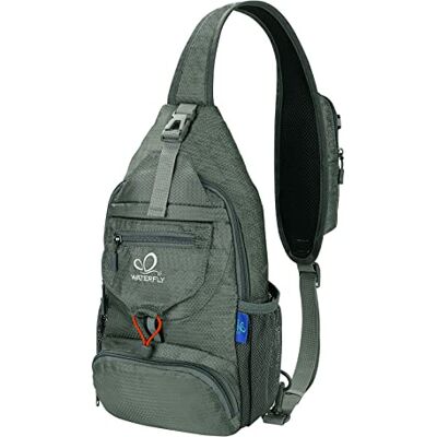 Waterfly Kleine opvouwbare schoudertas: lichte borsttas, rugzakken Dagtas, borst, sport, wandelen, lichte tas Waterfly Kleine opvouwbare schoudertas: lichte borsttas, rugzakken Dagtas, borst, sport, wandelen, lichte tas
