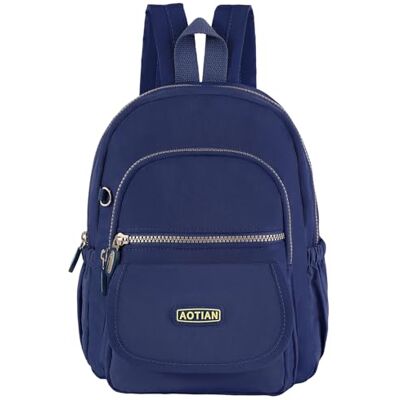 AOTIAN Dames Mini Rugzak Casual Rugzakken Meisjes Lichtgewicht Kleine Reisrugzak voor Dagelijks Gebruik en Buitenactiviteiten 7 liter, Blauw, S AOTIAN Dames Mini Rugzak Casual Rugzakken Meisjes Lichtgewicht Kleine Reisrugzak voor Dagelijks Gebruik en Buitenactiviteiten 7 liter, Blauw, S