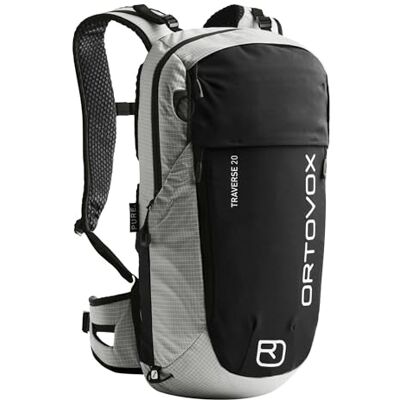 ORTOVOX Traverse Pure Alpine klimrugzak 20 liter voor dames en heren, 20 liter, Grijs Chinees ORTOVOX Traverse Pure Alpine klimrugzak 20 liter voor dames en heren, 20 liter, Grijs Chinees