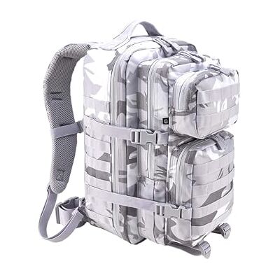 Brandit Us Cooper Large US Cooper Grote rugzak, uniseks, Blizzard Camo, klassiek Brandit Us Cooper Large US Cooper Grote rugzak, uniseks, Blizzard Camo, klassiek