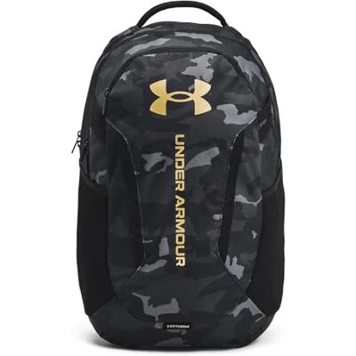 Under Armour Herenrugzak Hustle 6, 29 l, zwart/metallic goud, één maat Under Armour Herenrugzak Hustle 6, 29 l, zwart/metallic goud, één maat
