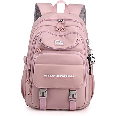 FANDARE Casual schooltas voor kinderen, meisjes en jongens, rug voor tieners en studenten, lichte tas voor basisschool, junior en middelbare school FANDARE Casual schooltas voor kinderen, meisjes en jongens, rug voor tieners en studenten, lichte tas voor basisschool, junior en middelbare school