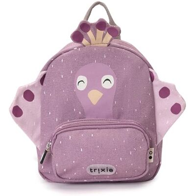 Trixie Mrs. Peacock kinderrugzak Rugzak voor kleuterschool en kleuterschool voor jongens en meisjes, ergonomische rugzak voor kinderen vanaf 3 jaar Trixie Mrs. Peacock kinderrugzak Rugzak voor kleuterschool en kleuterschool voor jongens en meisjes, ergonomische rugzak voor kinderen vanaf 3 jaar
