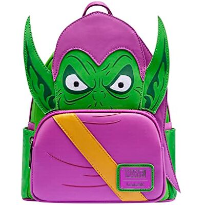 Loungefly Marvel Green Goblin rugzak Marvel Comics Exclusief bij Amazon Mooie verzameltas Cadeau-idee Officieel product Voor jongens, meisjes, mannen en vrouwen Stripfans Loungefly Marvel Green Goblin rugzak Marvel Comics Exclusief bij Amazon Mooie verzameltas Cadeau-idee Officieel product Voor jongens, meisjes, mannen en vrouwen Stripfans