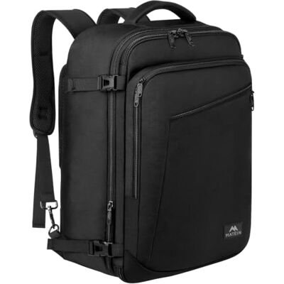 MATEIN Cabine Bagage, 53 x 34 x 23 cm, rugzak, reizen, cabine, vliegtuig Uittrekbare rugzak, 50 l, grote rugzak, koffer, heren, dames, waterdicht, reisrugzak, voor school, werk, vrije tijd, school MATEIN Cabine Bagage, 53 x 34 x 23 cm, rugzak, reizen, cabine, vliegtuig Uittrekbare rugzak, 50 l, grote rugzak, koffer, heren, dames, waterdicht, reisrugzak, voor school, werk, vrije tijd, school