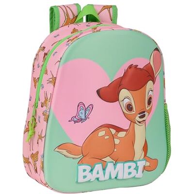 safta M890a Disney prinsessen Schoolrugzak met 3D-design, geschikt voor kinderen van verschillende leeftijden, comfortabel en veelzijdig, kwaliteit en stevigheid, 27 x 10 x 33 cm, Groen/Roze, Casual safta M890a Disney prinsessen Schoolrugzak met 3D-design, geschikt voor kinderen van verschillende leeftijden, comfortabel en veelzijdig, kwaliteit en stevigheid, 27 x 10 x 33 cm, Groen/Roze, Casual