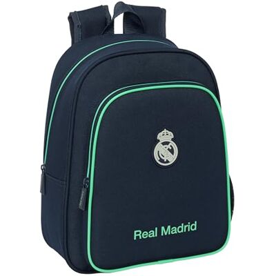 safta Real Madrid 2. Team 25/26 schoolrugzak voor kinderen, ideaal voor kinderen van verschillende leeftijden, comfortabel en veelzijdig, kwaliteit en stevigheid, 27 x 10 x 33 cm safta Real Madrid 2. Team 25/26 schoolrugzak voor kinderen, ideaal voor kinderen van verschillende leeftijden, comfortabel en veelzijdig, kwaliteit en stevigheid, 27 x 10 x 33 cm