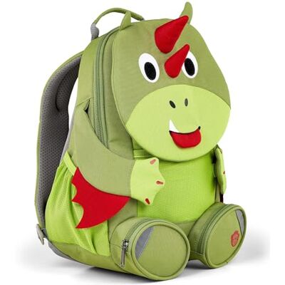 Affenzahn Grote vriend kleuterschoolrugzak voor kinderen van 3 tot 5 jaar, functioneel, 8 l, draak groen, één maat, rugzak Affenzahn Grote vriend kleuterschoolrugzak voor kinderen van 3 tot 5 jaar, functioneel, 8 l, draak groen, één maat, rugzak