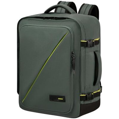 American Tourister Take2Cabin Easyjet cabinetas 36 x 20 x 45 cm, 38 l, 0,70 kg, handbagage, vliegtuigrugzak M onder de stoel, groen (Dark Forest) American Tourister Take2Cabin Easyjet cabinetas 36 x 20 x 45 cm, 38 l, 0,70 kg, handbagage, vliegtuigrugzak M onder de stoel, groen (Dark Forest)