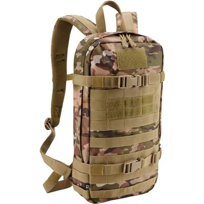 Brandit US ASSAULT DAY PACK RUCKSACK 12L OUTDOOR MOLLE MOLLE MOLLE BW KAMPF COOPER, Kleur: Tactical Camo Brandit US ASSAULT DAY PACK RUCKSACK 12L OUTDOOR MOLLE MOLLE MOLLE BW KAMPF COOPER, Kleur: Tactical Camo