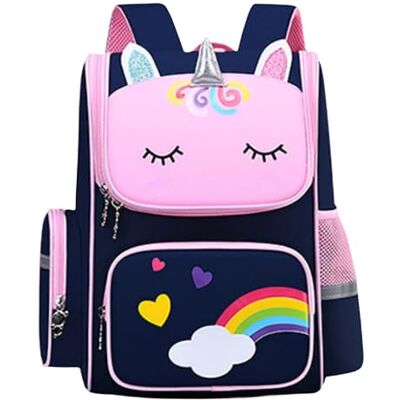 Generic Kinderrugzak, eenhoorn, schooltas, kleuterschool, meisjes, dieren, schooltas, kleuterschool, eenhoorn, schoolrugzak, blauw Generic Kinderrugzak, eenhoorn, schooltas, kleuterschool, meisjes, dieren, schooltas, kleuterschool, eenhoorn, schoolrugzak, blauw