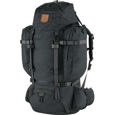 Fjällräven Kajka Uniseks rugzak, 65 M/L, zwart/grijs, één maat, sport Fjällräven Kajka Uniseks rugzak, 65 M/L, zwart/grijs, één maat, sport