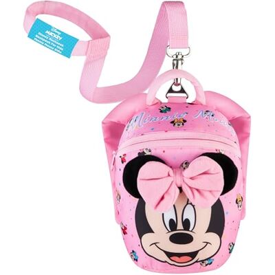 Disney Kinderrugzak met teugels, Minnie Mouse teugels voor kinderen, harnas voor kinderen van 1 tot 4 jaar Disney Kinderrugzak met teugels, Minnie Mouse teugels voor kinderen, harnas voor kinderen van 1 tot 4 jaar