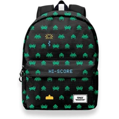 KARACTERMANIA Space Invaders Army-Rugzak Eco 2.0, zwart, Taglia Unica, Eco 2.0 Army rugzak KARACTERMANIA Space Invaders Army-Rugzak Eco 2.0, zwart, Taglia Unica, Eco 2.0 Army rugzak