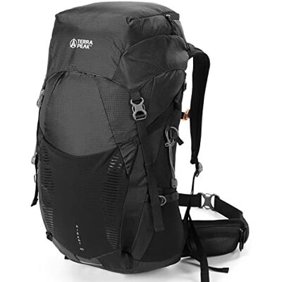 Terra Peak ® Premium Hiking Bag 20L, 30L, 40L (AIRANT) for Women & Men with back ventilation, hydration system & rain cover Travel Daypack with breathable & unique back ventilation (ergonomic) Terra Peak ® Premium Hiking Bag 20L, 30L, 40L (AIRANT) for Women & Men with back ventilation, hydration system & rain cover Travel Daypack with breathable & unique back ventilation (ergonomic)