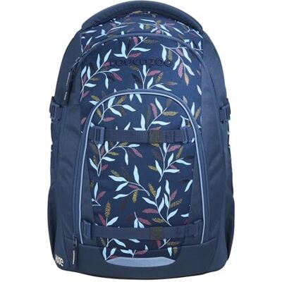 Coocazoo Mate Schoolrugzak, ergonomisch en verstelbaar, in hoogte en grootte verstelbaar, met borstband en heupriem, vanaf de 3e klas, Boho Glam blauw, Boho Glam Coocazoo Mate Schoolrugzak, ergonomisch en verstelbaar, in hoogte en grootte verstelbaar, met borstband en heupriem, vanaf de 3e klas, Boho Glam blauw, Boho Glam