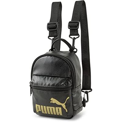 PUMA Minime rugzak voor dames, Zwart PUMA Minime rugzak voor dames, Zwart
