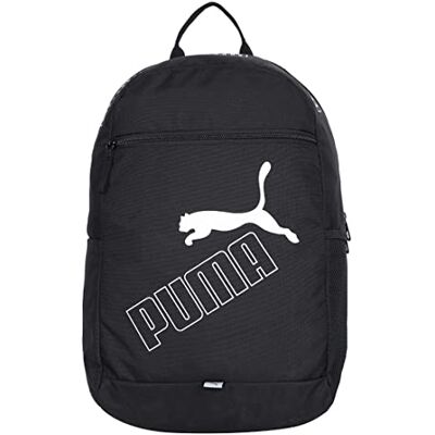 Puma Phase Backpack II Rucksack, Black, OSFA One Size Puma Phase Backpack II Rucksack, Black, OSFA One Size