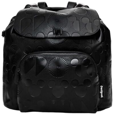 Desigual Mickey Krapina Rugzak, Zwart Desigual Mickey Krapina Rugzak, Zwart