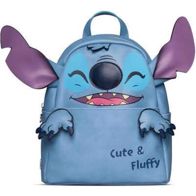 Disney Lilo & Stitch Cute Stitch Novelty Mini Backpack Disney Lilo & Stitch Cute Stitch Novelty Mini Backpack