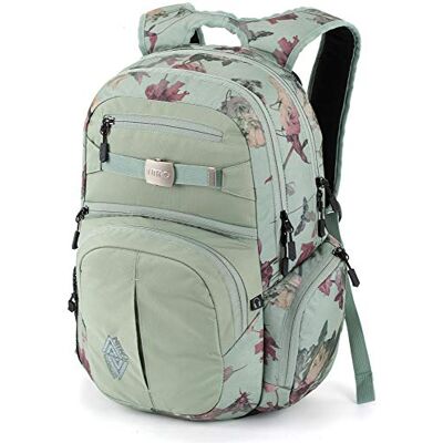 NITRO Hero Pack/Grote modieuze rugzak met gevoerd laptopvak en andere leuke eigenschappen, schooltas, schoolrugzak, 37 l, Ponderosa, Dead Flower, 37 l, NITRO Hero Pack/Grote modieuze rugzak met gevoerd laptopvak en andere leuke eigenschappen, schooltas, schoolrugzak, 37 l, Ponderosa, Dead Flower, 37 l,