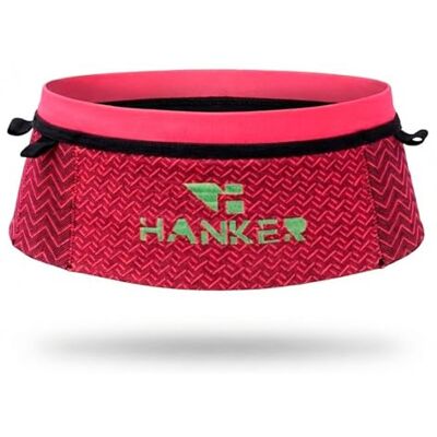 HANKER Sportheuptas, uniseks, riem voor mobiele telefoon, gels, sleutels en fles, 500 ml, ideaal voor hardlopen, trail, sportschool en fietsen, Roze (Leka Rosa), Loopriem HANKER Sportheuptas, uniseks, riem voor mobiele telefoon, gels, sleutels en fles, 500 ml, ideaal voor hardlopen, trail, sportschool en fietsen, Roze (Leka Rosa), Loopriem