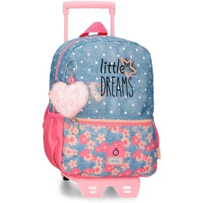 Enso Little dreams kinderrugzakken polyester verschillende maten roze talla única rugzak 32 + trolley, Roze, Rugzak 32 + trolley Enso Little dreams kinderrugzakken polyester verschillende maten roze talla única rugzak 32 + trolley, Roze, Rugzak 32 + trolley