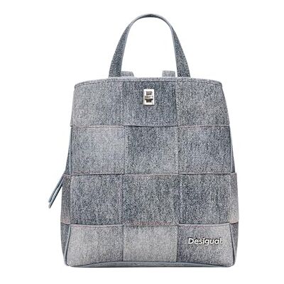 Desigual BACK_YOKO PU DENIM SU, U, 5005 DENIM RAW, blauw, 0, Casual Desigual BACK_YOKO PU DENIM SU, U, 5005 DENIM RAW, blauw, 0, Casual