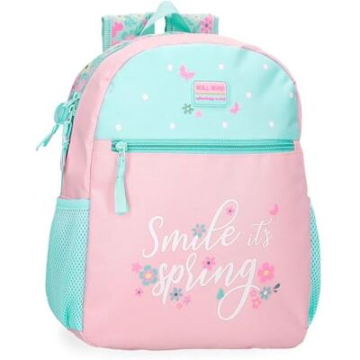 ROLL ROAD Spring Dream Schoolrugzak, meerkleurig, 27 x 33 x 11 cm, polyester, meerkleurig, 27 x 33 x 11 cm, schoolrugzak, Meerkleurig, schoolrugzak ROLL ROAD Spring Dream Schoolrugzak, meerkleurig, 27 x 33 x 11 cm, polyester, meerkleurig, 27 x 33 x 11 cm, schoolrugzak, Meerkleurig, schoolrugzak