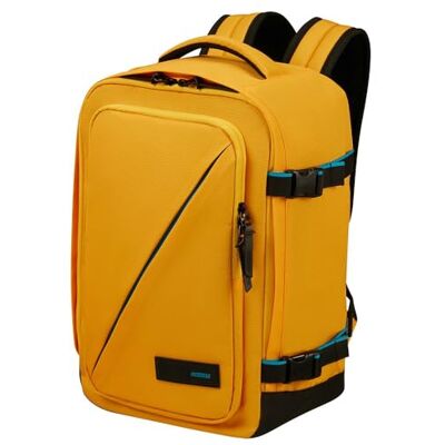 American Tourister Take2Cabin Ryanair cabinetas 25 x 20 x 40 cm, 24 l, 0,40 kg, handbagage, vliegtuigrugzak S onder de stoel, geel (geel) American Tourister Take2Cabin Ryanair cabinetas 25 x 20 x 40 cm, 24 l, 0,40 kg, handbagage, vliegtuigrugzak S onder de stoel, geel (geel)