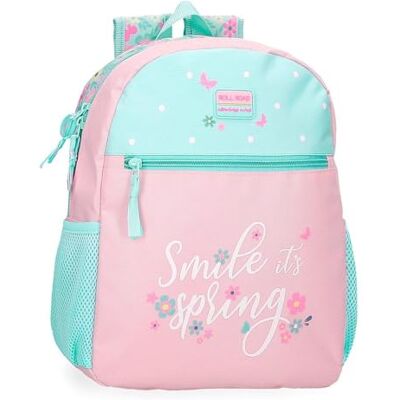 ROLL ROAD Spring Dream Schoolrugzak, geschikt voor trolley, meerkleurig, 27 x 33 x 11 cm, polyester, meerkleurig, 27 x 33 x 11 cm, schoolrugzak, geschikt voor trolley, Meerkleurig, Schoolrugzak ROLL ROAD Spring Dream Schoolrugzak, geschikt voor trolley, meerkleurig, 27 x 33 x 11 cm, polyester, meerkleurig, 27 x 33 x 11 cm, schoolrugzak, geschikt voor trolley, Meerkleurig, Schoolrugzak