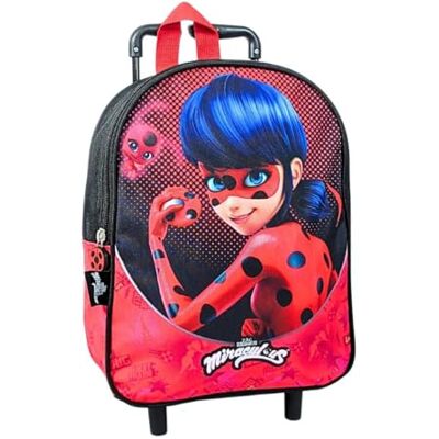 mybagstory Trolley – Miraculous – rood – kind – school – kleuterschool – kleuterschool – basisschool – schooltas meisjes – maat 32 cm – verstelbare bandjes – wielen – cadeau-idee, rood – Miraculous mybagstory Trolley – Miraculous – rood – kind – school – kleuterschool – kleuterschool – basisschool – schooltas meisjes – maat 32 cm – verstelbare bandjes – wielen – cadeau-idee, rood – Miraculous