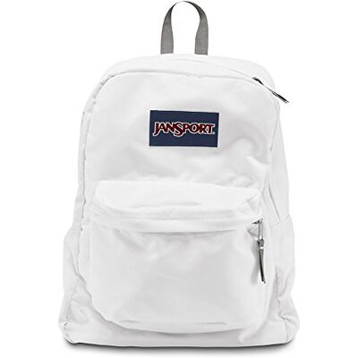JANSPORT SuperBreak Uniseks rugzak, Wit. JANSPORT SuperBreak Uniseks rugzak, Wit.