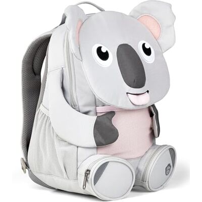 Affenzahn Grote vriend kleuterschoolrugzak voor kinderen van 3 tot 5 jaar, functioneel, 8 liter, Koala grijs, L, Dagrugzak Affenzahn Grote vriend kleuterschoolrugzak voor kinderen van 3 tot 5 jaar, functioneel, 8 liter, Koala grijs, L, Dagrugzak