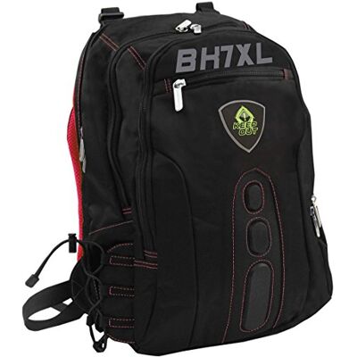 KEEP OUT Gaming BK7RXL Gaming Laptop Rugzak 17 inch zwart rood, Zwart en rood KEEP OUT Gaming BK7RXL Gaming Laptop Rugzak 17 inch zwart rood, Zwart en rood