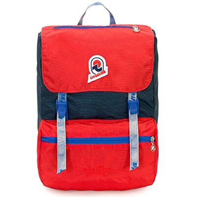 Invicta Jolly Vintage rugzak, 18 liter, computertas, 13 inch, casual en vrije tijd Invicta Jolly Vintage rugzak, 18 liter, computertas, 13 inch, casual en vrije tijd