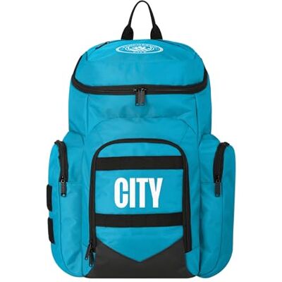 FOCO Officiële Manchester City FC Football Explorer Blue Rugzak, Manchester City FC, één maat, manchester city fc FOCO Officiële Manchester City FC Football Explorer Blue Rugzak, Manchester City FC, één maat, manchester city fc