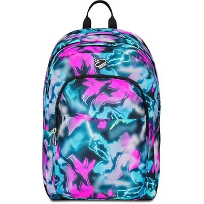 Seven Pro XXL Detach schoolrugzak met draadloze hoofdtelefoon, fuchsia, pc-binnenzak en zijvak voor waterfles, 33 l, middelbare en hogere school, meisjesrugzak, fuchsia Seven Pro XXL Detach schoolrugzak met draadloze hoofdtelefoon, fuchsia, pc-binnenzak en zijvak voor waterfles, 33 l, middelbare en hogere school, meisjesrugzak, fuchsia